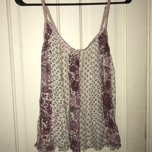 American eagle floral tank